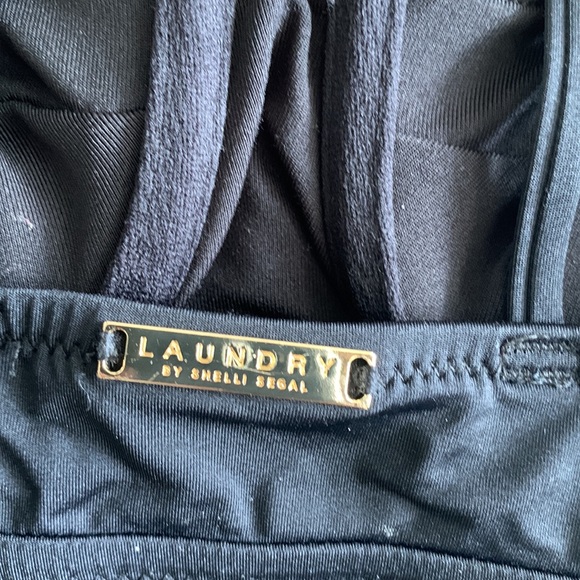 Laundry by Shelli Segal - Tankini- Black -Size XS- Excellent Condition - Picture 5 of 10